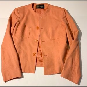 RALPH LAUREN Collection Salmon Women’s Blazer